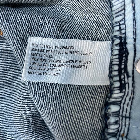 Ava & Viv Women's High Rise 90s Straight Leg Jeans Vintage Wash Size 26 - Picture 7 of 7